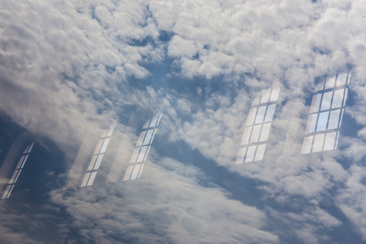 Petra Lehnardt-Olm · »Fenster zum Himmel« · Fotografie · 60 × 90 cm · 2020